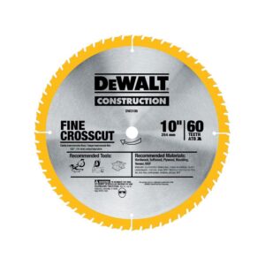 DEWALT 20 Series 10 in. 60T Fine Finish Saw Blade