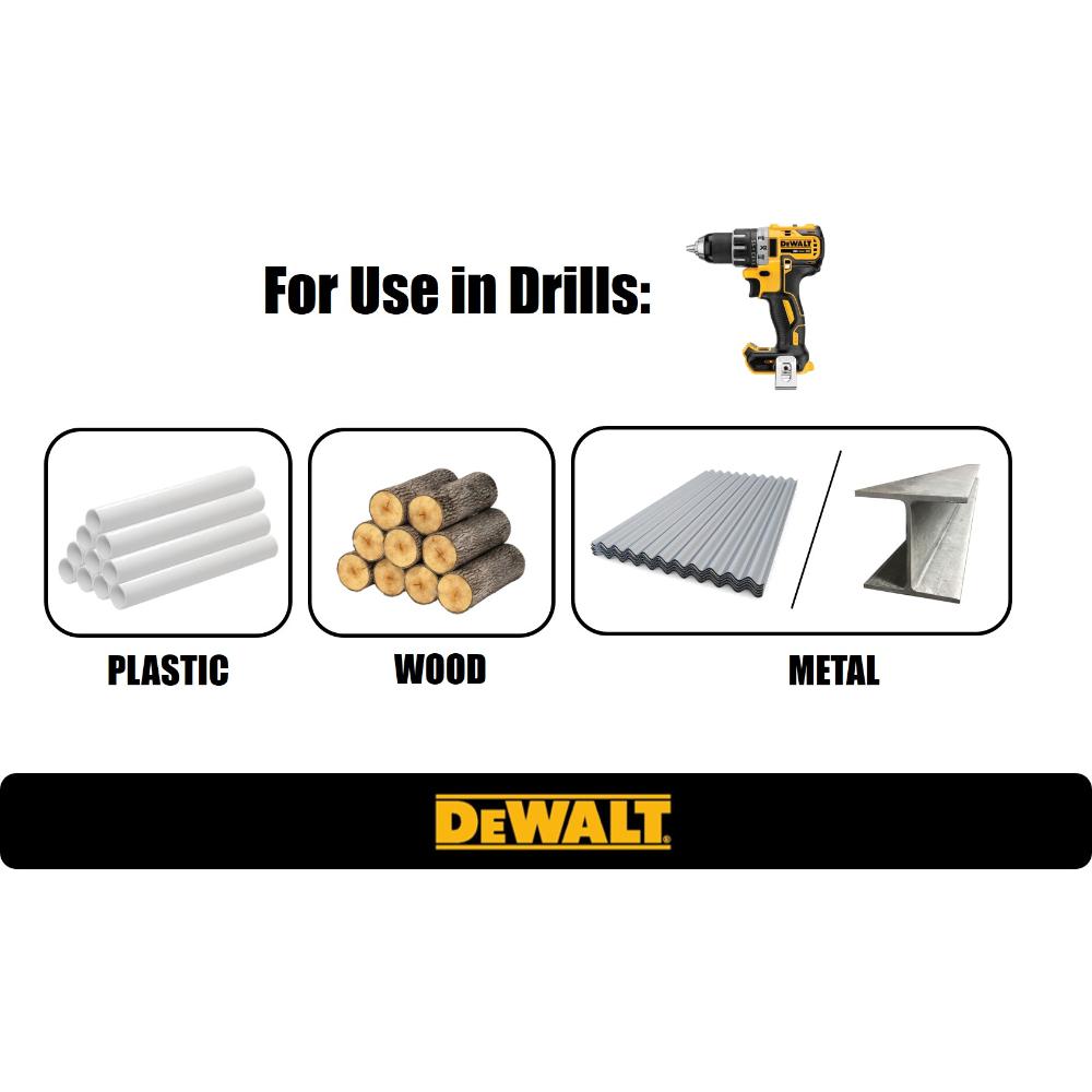 DEWALT Titanium Pilot Point Drill Bit Set (14-Piece)