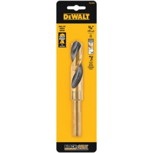 DEWALT 3/4 in. Black and Gold Drill Bit