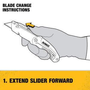 DEWALT Folding Retractable Utility Knife