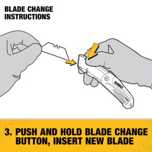 DEWALT Folding Retractable Utility Knife