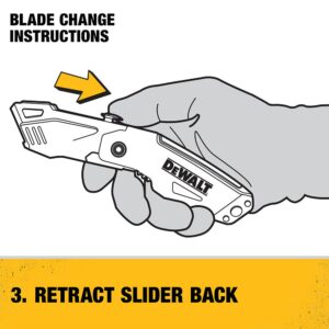 DEWALT Auto Load Folding Utility Knife