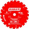 DIABLO 6-1/2 in. x 24-Teeth Framing Saw Blade