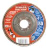 DIABLO 4-1/2 in. 80-Grit Steel Demon Grinding and Polishing Flap Disc with Type 29 Conical Design (5-Pack)