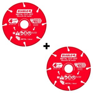 DIABLO 4.5 in. Diamond Wheel for Metal Cutting (2-Pack)