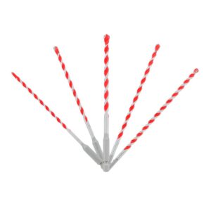 DIABLO SPEEDemon Red Granite Carbide Tipped Hammer Drill Bit Set (5-Pieces)