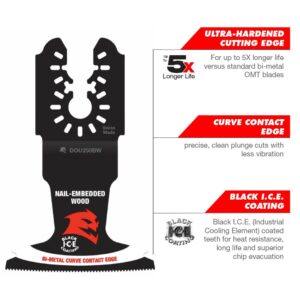 DIABLO 2-1/2 in. Universal Fit Bi-Metal Oscillating Blades for Nail-Embedded Wood (3-Pack)