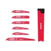 DIABLO Nail-Embedded Wood and Metal Cutting Bi-Metal Reciprocating Saw Blade Set (6-Piece)