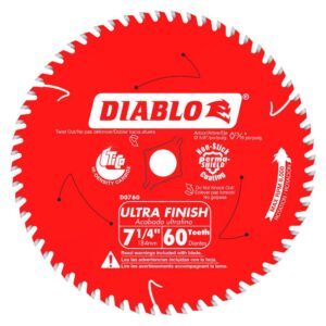 DIABLO 7-1/4 in. x 60-Tooth Fine Saw Blade