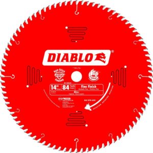 DIABLO 14 in. x 84-Tooth Fine Finish Saw Blade