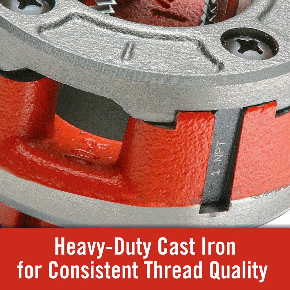 RIDGID 1 in. OO-R NPT Right-Hand 11-1/2 TPI Die Head