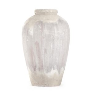 Zentique Terracotta Olive Brown Large Decorative Vase