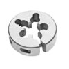 Drill America m2.6 x 0.45 x 13/16 in. O.D. High Speed Steel Round Threading Adjustable Die