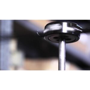 Drill America 1/2 in.-28 x 1-1/2 in. O.D. High Speed Steel Round Threading Adjustable Die