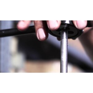 Drill America 1/2 in.-28 x 1-1/2 in. O.D. High Speed Steel Round Threading Adjustable Die
