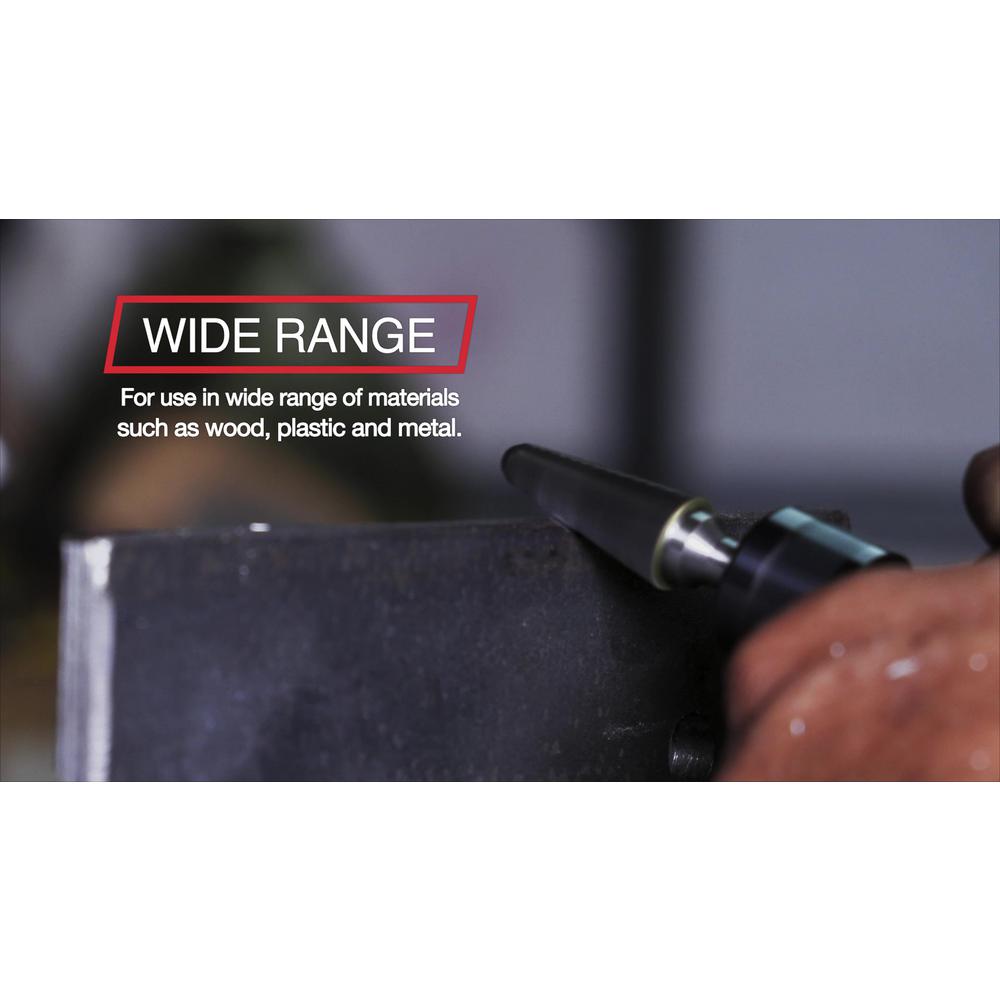Drill America 7/16 in. x 1 in. Tree Radius End Solid Carbide Burr Rotary File Bit with 1/4 in. Shank