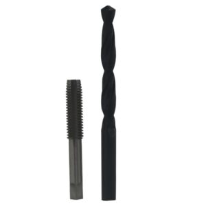 Drill America 9/16 in. -18 High Speed Steel Tap and 33/64 in. x 1/2 in. Shank Drill Bit Set (2-Piece)
