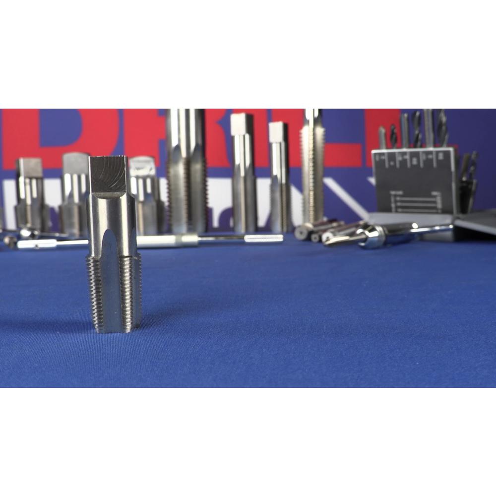 Drill America 3/8 in. -18 Carbon Steel NPT Pipe Tap