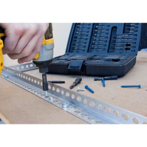 STEELMAN PRO Black Oxide Steel Impact Driver Bit Set (50-Piece)