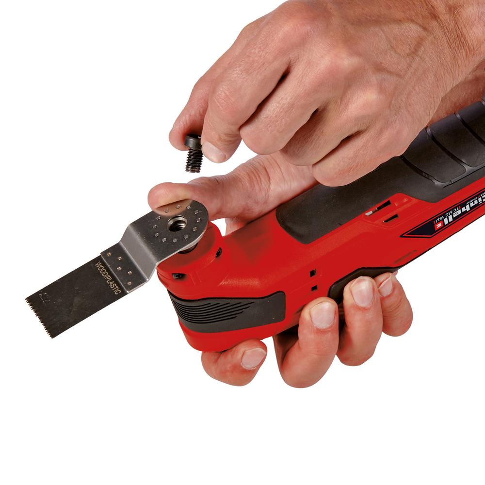 Einhell PXC 18-Volt Cordless 20,000-OPM 10 in. Oscillating Multi-Tool Sander with 13 Accessories Included (Tool-Only)
