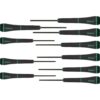 Eklind Torx Series PSD Precision Screwdriver Set with Pouch Torx Sizes T3 to T20 (10-Piece)