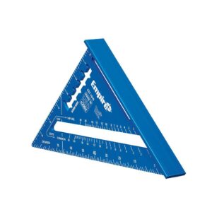 Empire 48 in. Aluminum Magnetic I-Beam Level with Aluminum Rafter Square and Torpedo Level