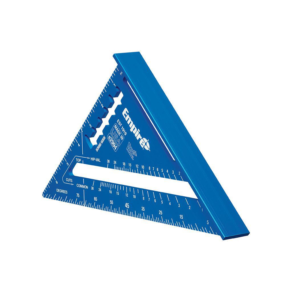 Empire 48 in. Aluminum Magnetic I-Beam Level with Aluminum Rafter Square and Torpedo Level