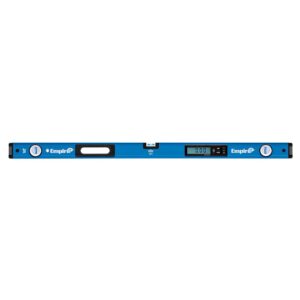 Empire 48 in. Digital Box Level with Case and 8 in. Magnetic Torpedo Level and Rafter Square in True Blue