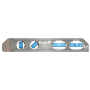 Empire 72 in. Digital Box Level with Case 8 in. Magnetic Torpedo Level and Rafter Square in True Blue