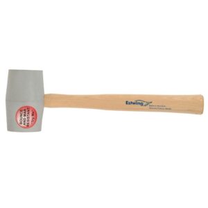 Estwing 12 oz. Deadhead Non Marring Rubber Mallet Hickory Handle