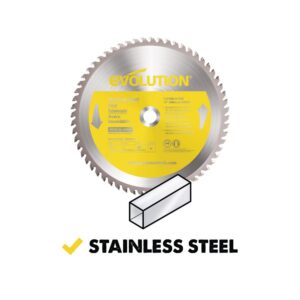 Evolution Power Tools 12 in. 80-Teeth Stainless-Steel Cutting Saw Blade