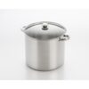 ExcelSteel 20 qt. Stainless Steel Stock Pot with Glass Lid