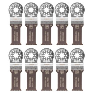 FEIN 1-1/8 in. StarLock-E-Cut Long Life Hybrid Blade (10-Pack)