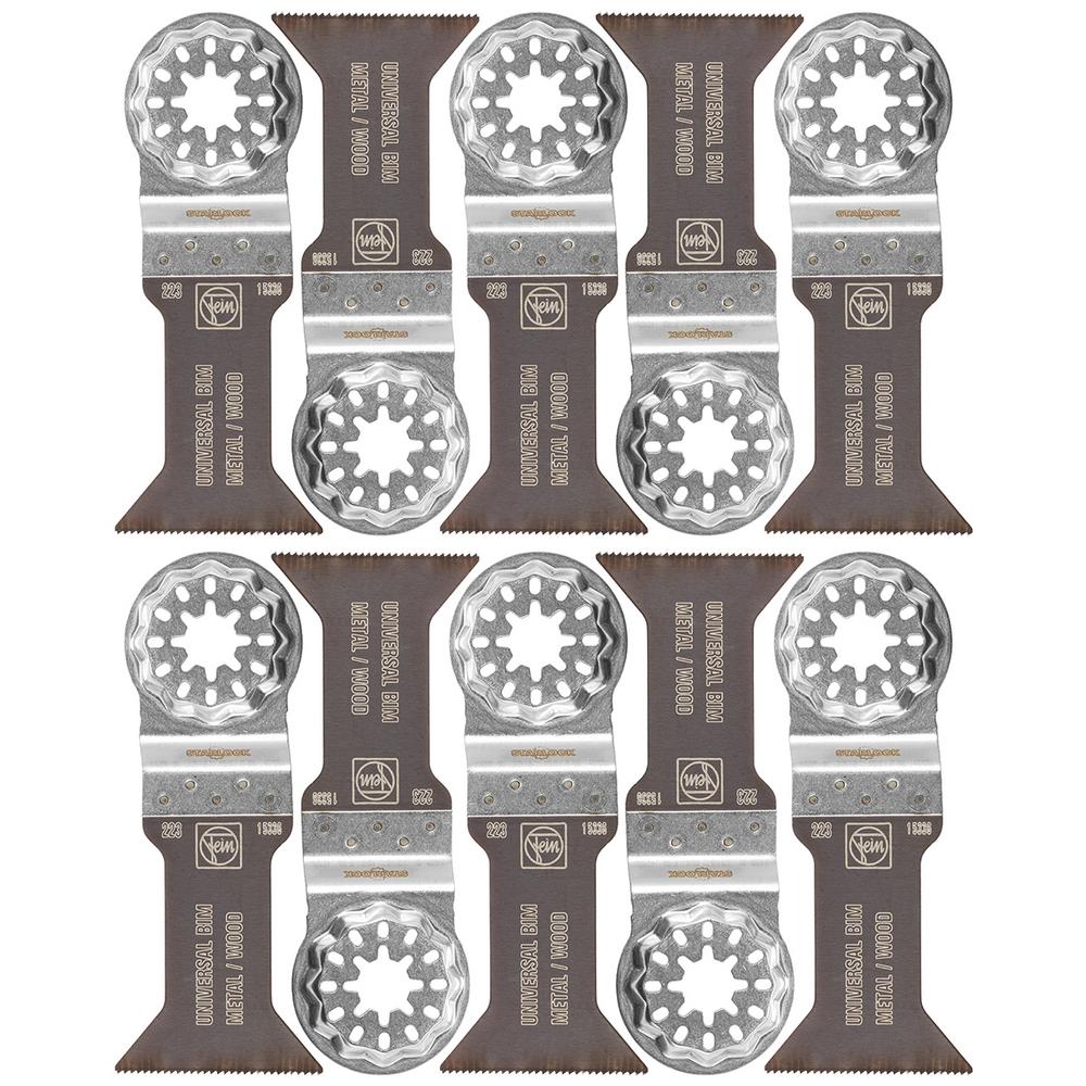 FEIN 1-3/4 in. StarLock-E-Cut Long Life Hybrid Blade (10-Pack)