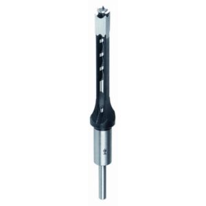 Fisch High Speed Steel I in. x 1-1/8 in. x 8-3/4 in. OAL Mortise Chisel and Bit Set (2-Piece)