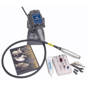 Foredom 1.7 Amp 1/6 HP Corded Industrial Base and Yoke Mounted Rotary Power Tool Kit