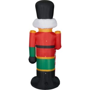 Fraser Hill Farm 10 ft. Nutcracker Christmas Inflatable with Lights
