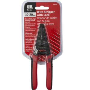 Gardner Bender 10-20 AWG Solid or Stranded Wire Stripper with Lock