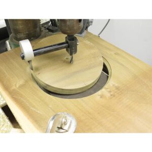 General Tools Adjustable Wheel and Circle Hole Cutter for use with drill press