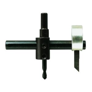 General Tools Adjustable Wheel and Circle Hole Cutter for use with drill press