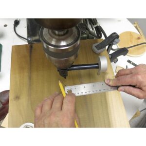 General Tools Adjustable Wheel and Circle Hole Cutter for use with drill press