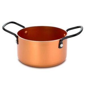 Gibson Home Cairo Sunset 1.4 qt. Aluminum Dutch Oven in Copper