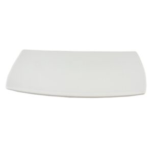 Gibson Gracious Dining White Ceramic Serving Platter