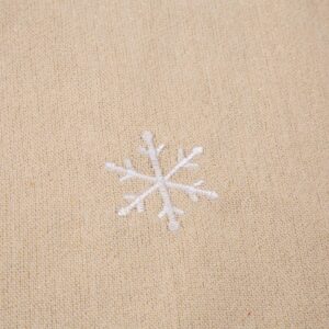 Glitzhome 48 in. D Fabric Christmas Tree Skirt - Red Truck