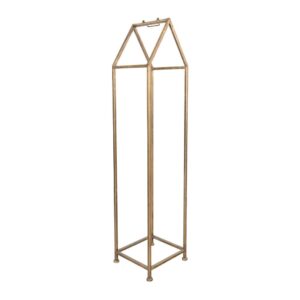 3R Studios House Shaped Metal Firewood Holder