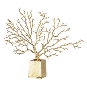 A & B Home Gold Tree Irregular Decor Accent