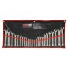 Grand Rapids Industrial Products Grip MM/SAE Chrome Plated Combination Wrench Set (24-Piece)