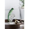 A & B Home Green/White Parrot Elegance Irregular Decor Accent