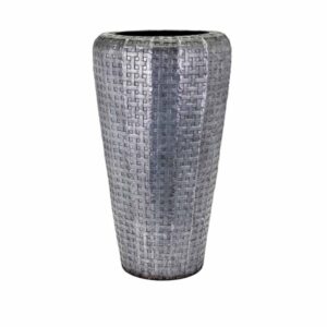 IMAX Jones Gray Short Oversized Floor Vase