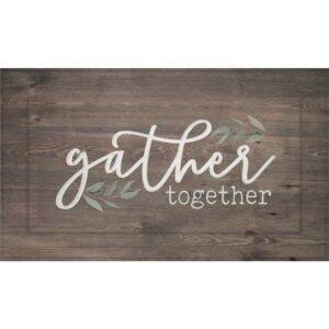 P Graham Dunn "Gather Together" Wood Wall Decor